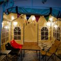 Toldos y carpas: soluciones elegantes para comuniones al aire libre en Madrid